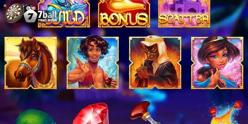 Hướng dẫn chơi game Aladdin trên 77Ball