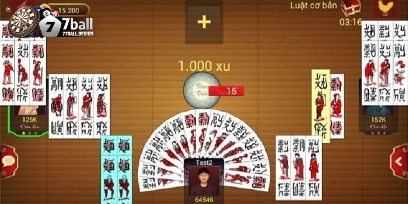 Các sảnh game nổi tiếng cung cấp Chắn 77ball